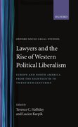 Cover for Lawyers and the Rise of Western Political Liberalism