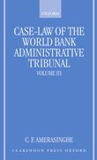 Cover for Case-Law of the World Bank Administrative Tribunal
