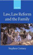 Cover for Law, Law Reform and the Family