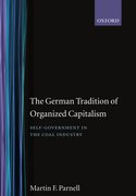 Cover for The German Tradition of Organized Capitalism