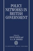 Cover for Policy Networks in British Government