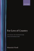 Cover for For Love of Country