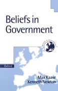 Cover for Beliefs in Government