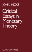 Cover for Critical Essays in Monetary Theory