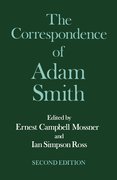 Cover for The Correspondence of Adam Smith