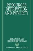 Cover for Resources, Deprivation, and Poverty