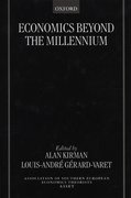 Cover for Economics beyond the Millennium