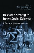 Cover for Research Strategies in the Social Sciences