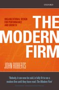 Cover for The Modern Firm