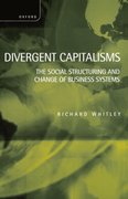 Cover for Divergent Capitalisms
