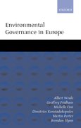 Cover for Environmental Governance in Europe