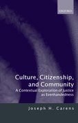 Cover for Culture, Citizenship, and Community