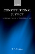Cover for Constitutional Justice