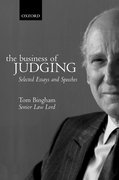Cover for The Business of Judging
