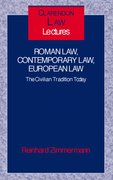 Cover for Roman Law, Contemporary Law, European Law