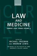 Cover for Law and Medicine