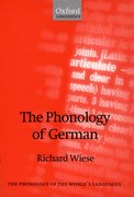Cover for The Phonology of German