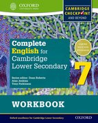 Cover for Complete English for Cambridge Secondary 1 Student Workbook 7