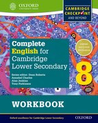 Cover for Complete English for Cambridge Lower Secondary Student Workbook 8