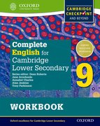 Cover for Complete English for Cambridge Secondary 1 Student Workbook 9