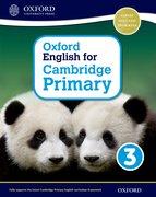 Cover for Oxford English for Cambridge Primary Student Book 3