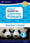 Cover for Oxford English for Cambridge Primary Teacher Book 3