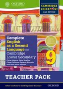 Cover for Complete English as a Second Language for Cambridge Secondary 1 Teacher Pack 9 & CD
