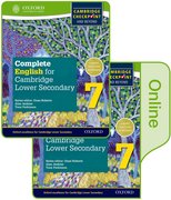 Cover for Complete English for Cambridge Lower Secondary Print and Online Student Book Pack 7