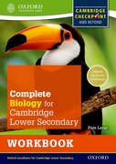 Cover for Complete Biology for Cambridge Secondary 1 Workbook