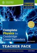 Cover for Complete Physics for Cambridge Secondary 1 Teacher Pack