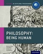 Cover for IB Philosophy Being Human Course Book