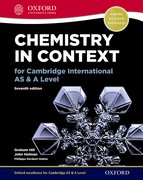 Cover for Chemistry in Context for Cambridge International AS & A Level