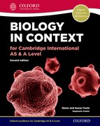 Cover for Biology in Context for Cambridge International AS & A Level Student Book