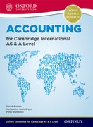 Cover for Accounting for Cambridge International AS and A Level Student Book