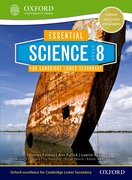 Cover for Essential Science for Cambridge Secondary 1 Stage 8 Student Book
