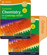 Cover for Complete Chemistry for Cambridge IGCSERG Print and Online Student Book Pack