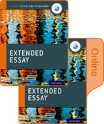 Cover for Extended Essay Print and Online Course Book Pack: Oxford IB Diploma Programme