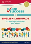 Cover for Exam Success in English Language for Cambridge International AS & A Level
