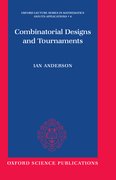 Cover for Combinatorial Designs and Tournaments