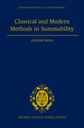 Cover for Classical and Modern Methods in Summability