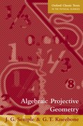 Cover for Algebraic Projective Geometry