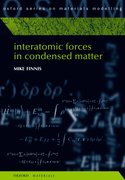Cover for Interatomic Forces in Condensed Matter