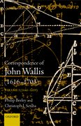 Cover for Correspondence of John Wallis (1616-1703)