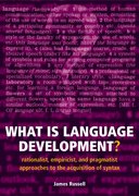 Cover for What Is Language Development?