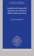Cover for Parallel and Sequential Methods for Ordinary Differential Equations