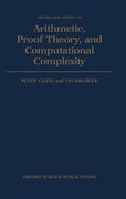 Cover for Arithmetic, Proof Theory, and Computational Complexity