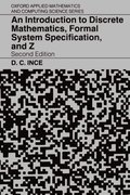 Cover for An Introduction to Discrete Mathematics, Formal System Specification, and Z