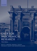 Cover for Data for Biochemical Research