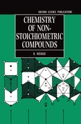 Cover for Chemistry of Non-stoichiometric Compounds