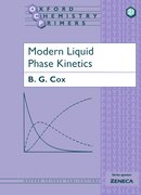 Cover for Modern Liquid Phase Kinetics